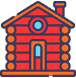 Static Caravan Or Lodges Icon