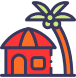 Static Caravan Icon