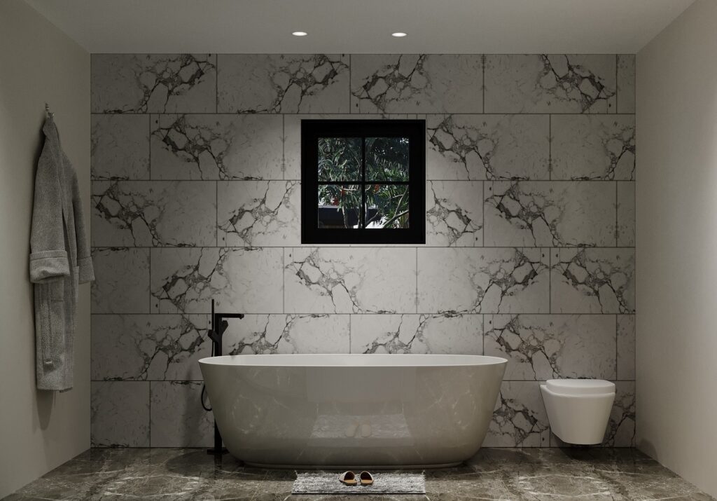 Cornwall Luxury lodge bathroom