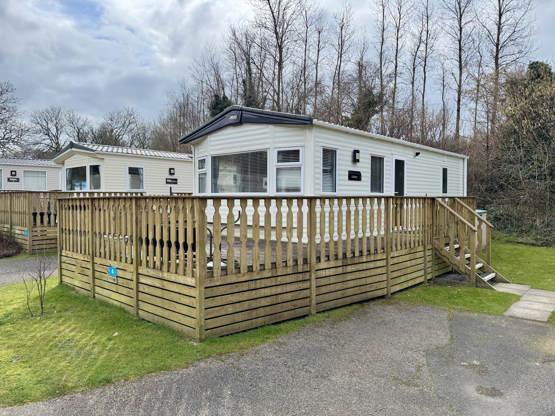 ABI Oakley static caravan interior – Aqua pitch holiday home for sale