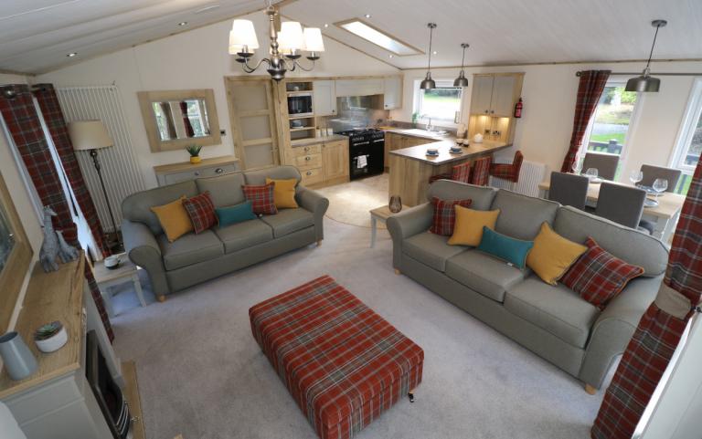 ABI Harrogate Lodge 42 X 20 2 Bedrooms exterior view – static caravan for sale on Parklink