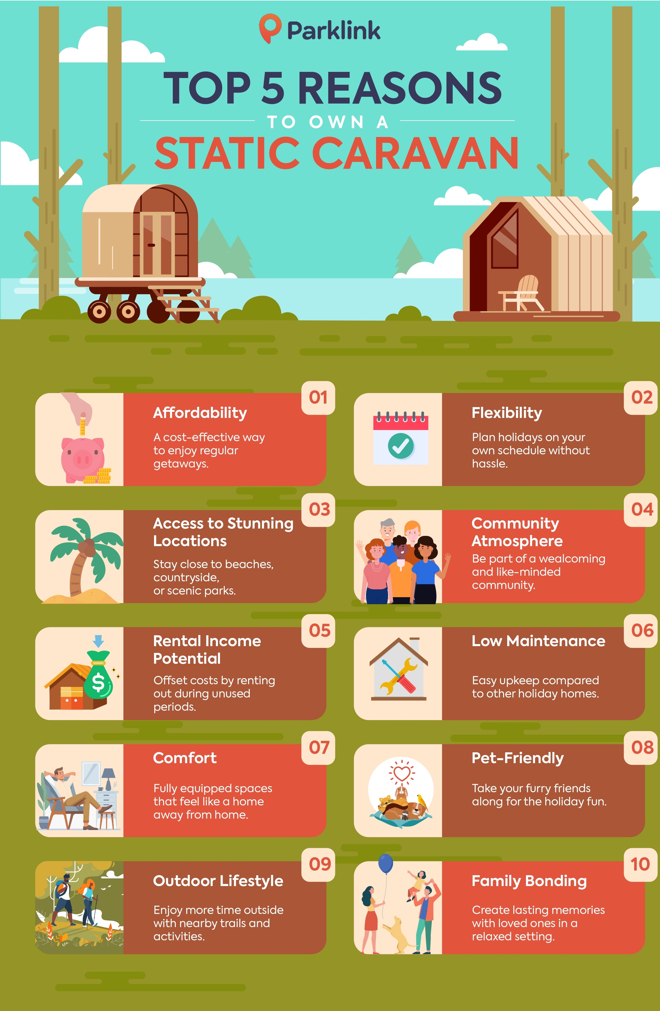 Top 5 Reasons to Own a Static Caravan