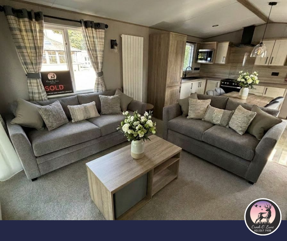 ABI Beverly interior view – luxury static caravan for sale UK