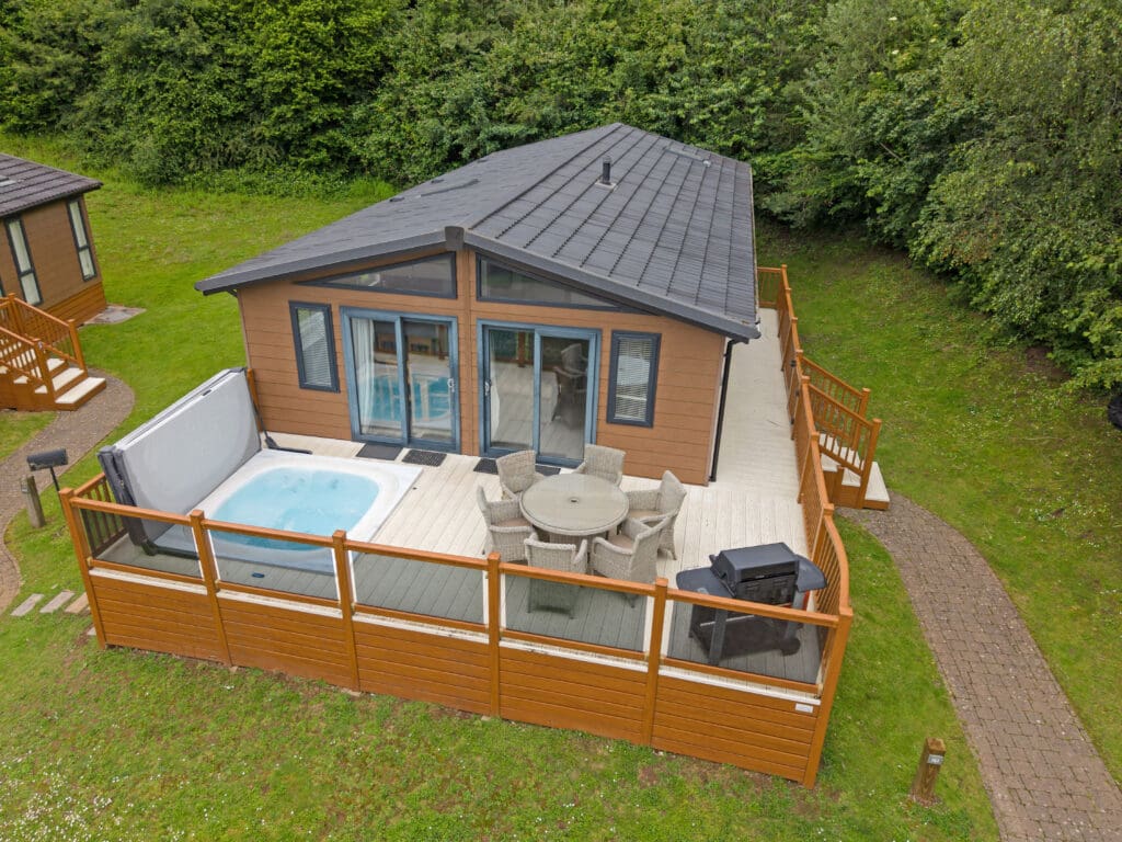 Holiday Lodge for Sale Paignton Devon holiday home for sale at a UK holiday park – exterior view
