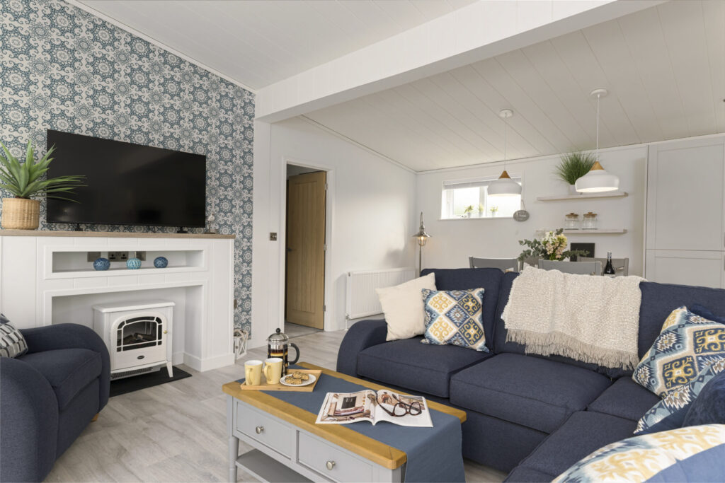 Pathfinder Hideaway Coastal fitted kitchen – static caravan for sale on Parklink