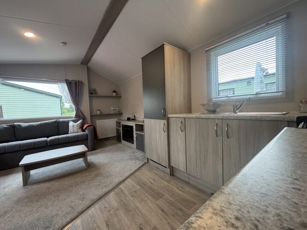 Atlas Festival main bedroom – static caravan for sale on Parklink