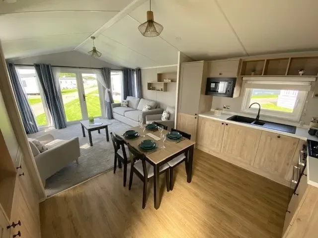 Sunseeker holiday home for sale in Derbyshire – exterior view