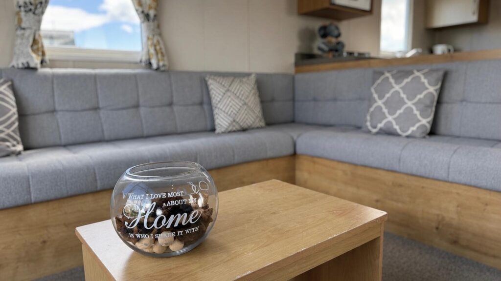2021 Willerby Grasmere holiday home for sale at a UK holiday park – interior view