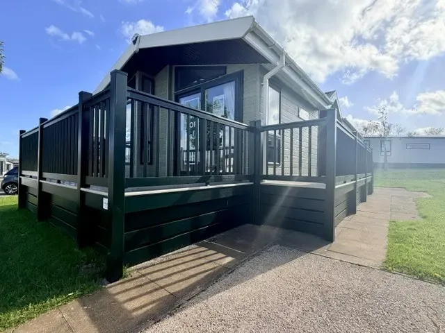 Willerby holiday home for sale in Lancashire – exterior view