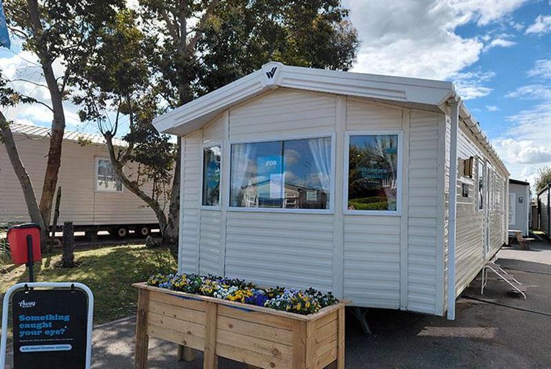 Static caravan holiday home holiday home for sale at a UK holiday park – exterior view – ref CAR0065429