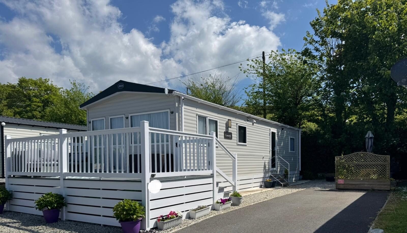 Brand New Atlas Hollington holiday home for sale at a UK holiday park – exterior view