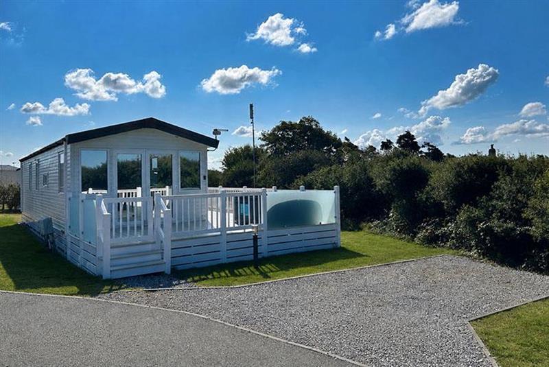 Static caravan holiday home holiday home for sale at a UK holiday park – exterior view – ref CAR0065558