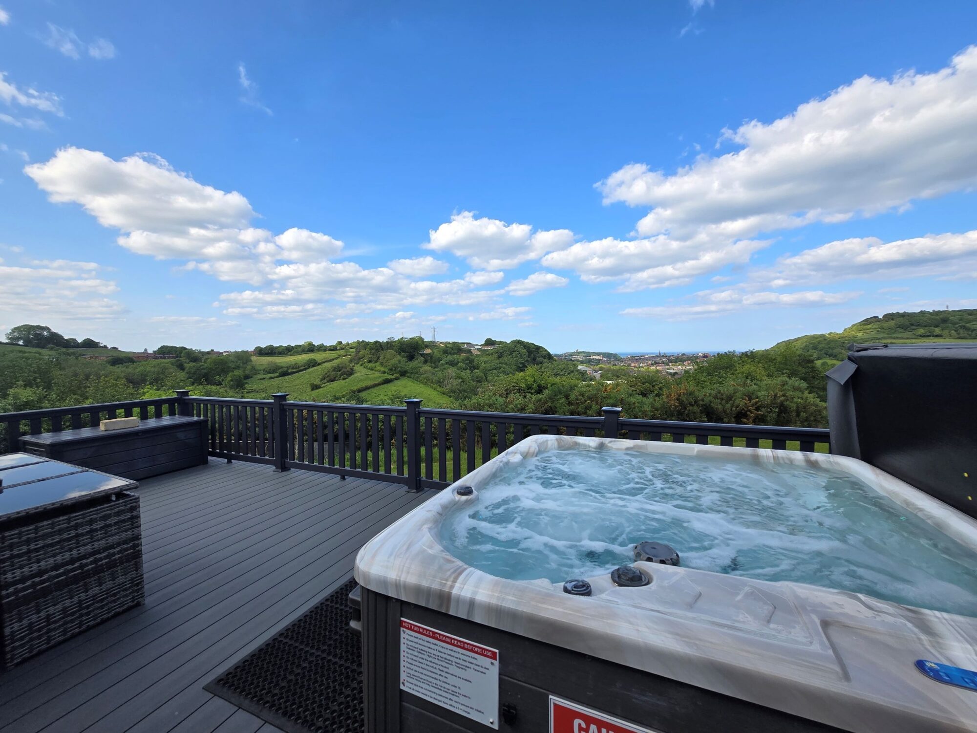 The Lavender Lodge sea view at a UK holiday park – view 1
