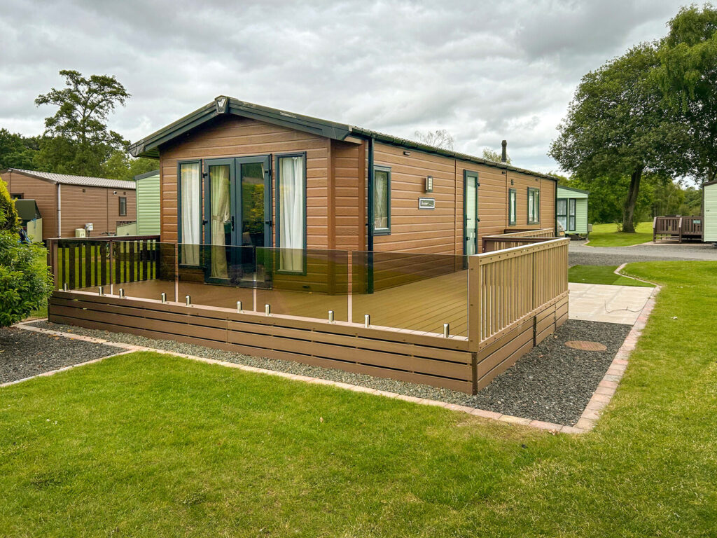 Willerby Sheraton holiday home for sale at a UK holiday park – exterior view