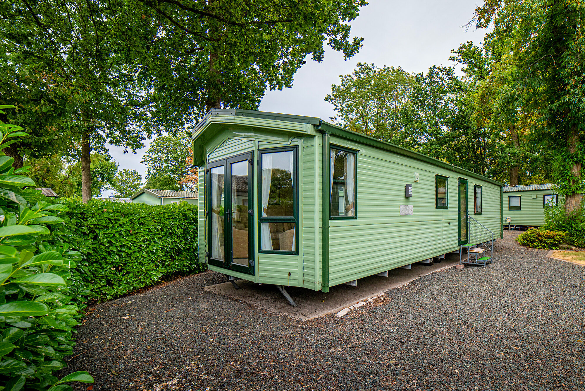 Willerby Winchester holiday home for sale at a UK holiday park – exterior view