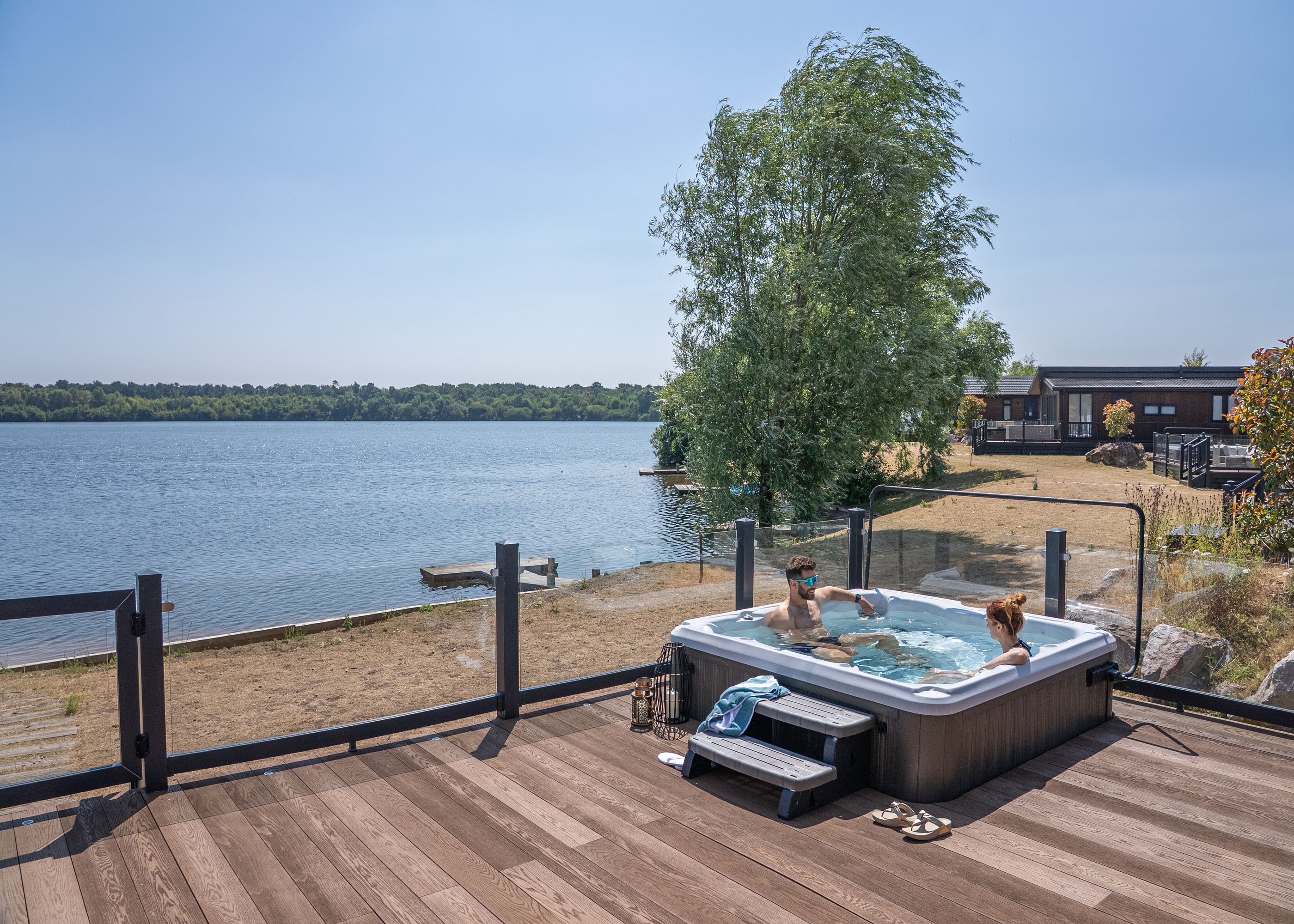 Prestige Delamere holiday home for sale at a UK holiday park