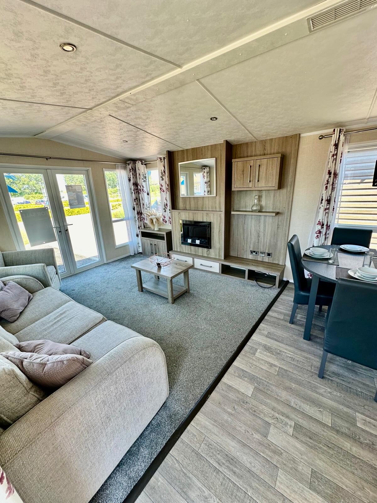 2020 Victory holiday home for sale at a UK holiday park – exterior view