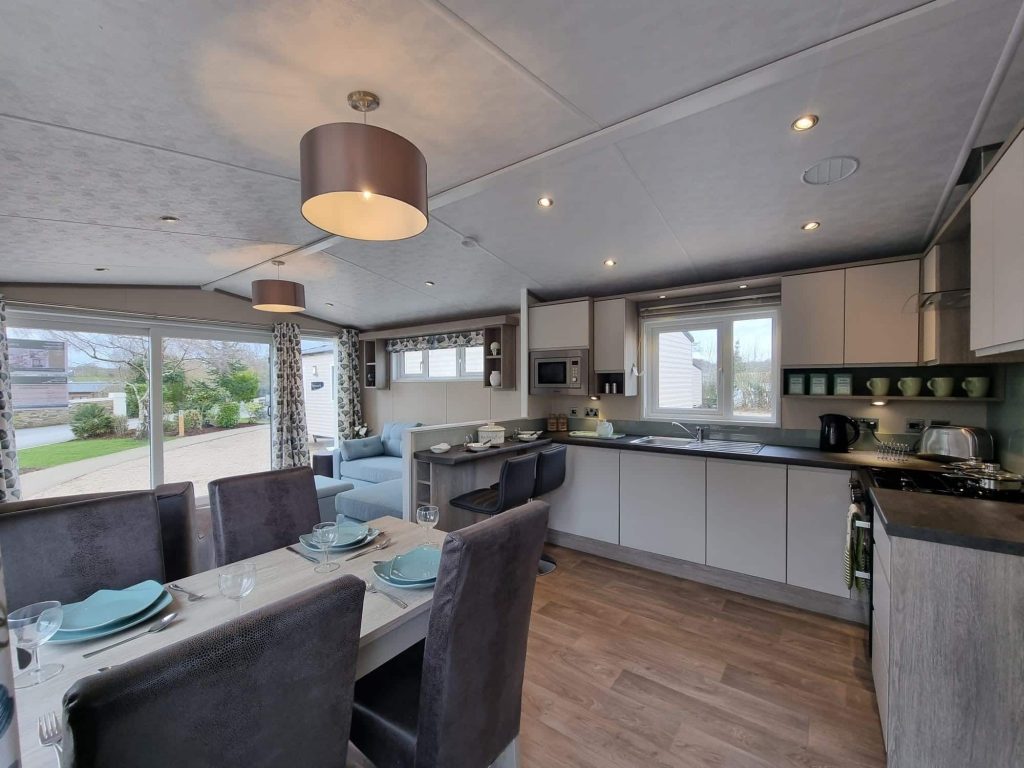 2022 Pemberton Rivington Dimensions 13 X 42 Beds 3 Sleeps exterior view – static caravan for sale on Parklink
